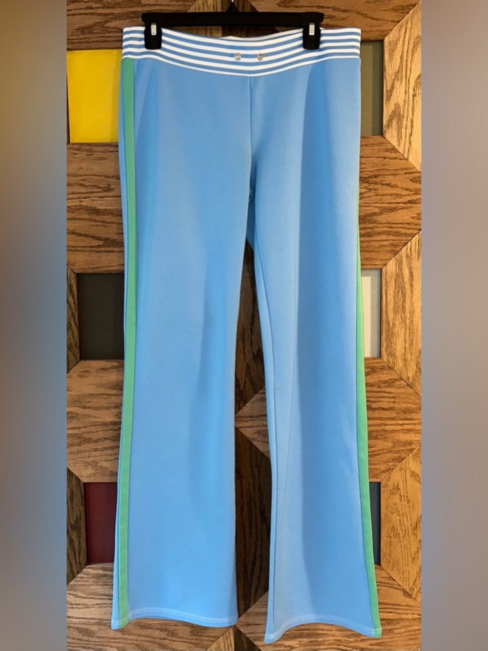 Vtg Marithé + François Girbaud Joggers Designer Athleisure Blue Track Pants Sz M